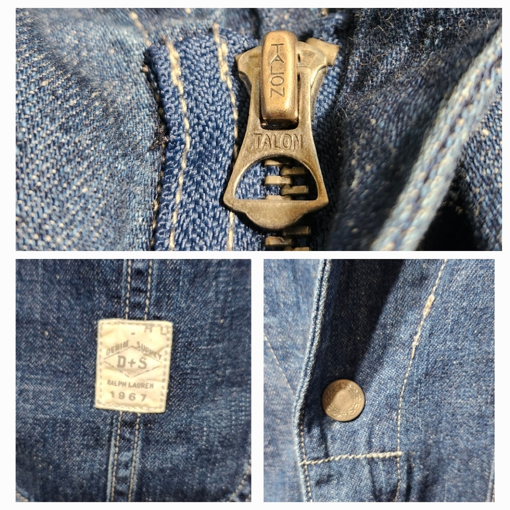 Ralph Lauren Denim Supply Women's Large Coveralls Boiler Suit - Picture 13 of 14